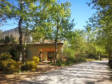 Site entrance and reception