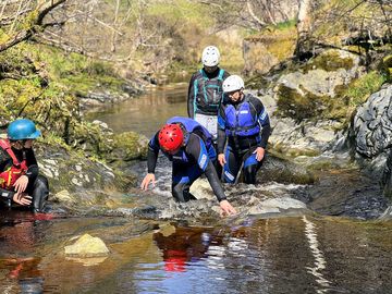 Gorge walking activities