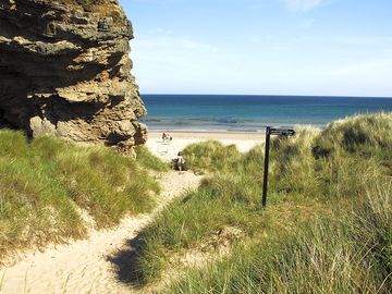 Direct access to miles of sandy beach