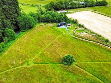 Aerial view of the site