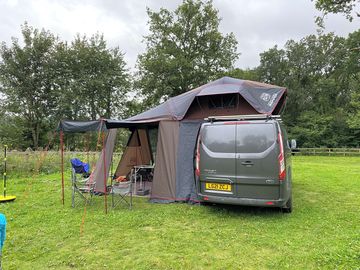 Spacious pitch