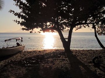 Sunrise over the sea