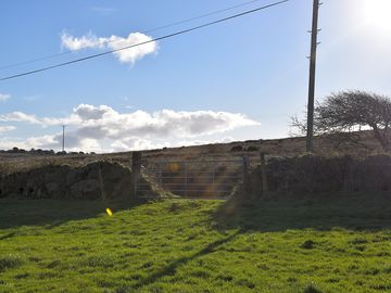 Entrance to the field