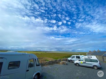 View from the motorhome aire