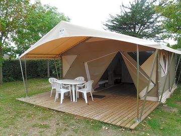 Covered terrace for evenings outside