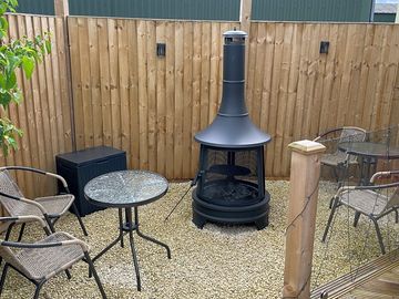 Seating for toasting marshmallows