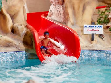 Pool with slides