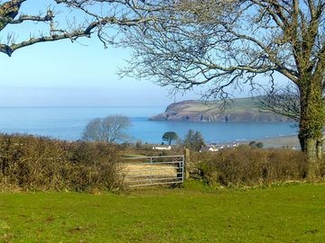 Views of stunning newport bay from the site