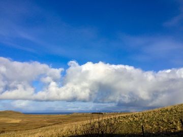 Clouds from the meadow