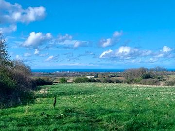 The field with the lovely view