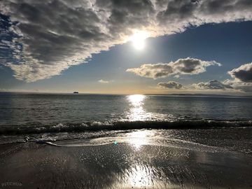 Sunset at southbourne beach