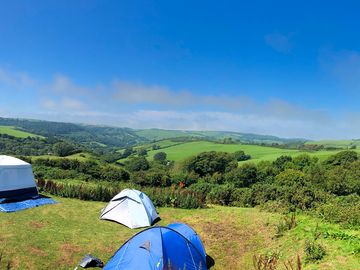Large and scenic pitching area