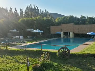 View of the swimming pool