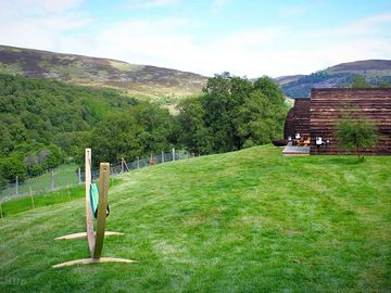 Pods looking out to glen gairn