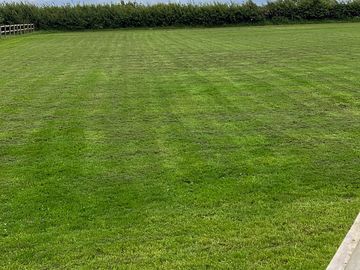 Level grass pitches