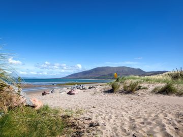 The beach