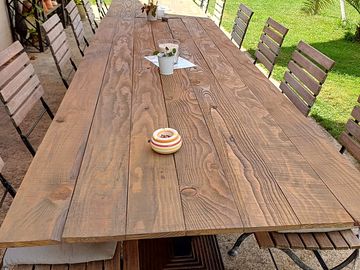 Diner or breakfast on the terrace
