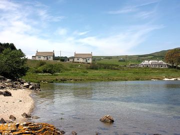 Cottages from the beach