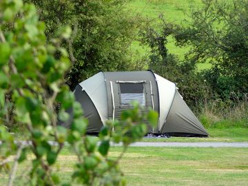 View of a tent