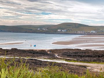 View of baggy point from downend.