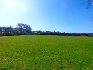 View taken up the field