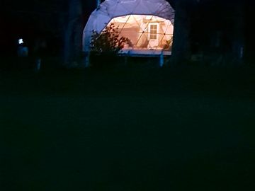 Dome at night
