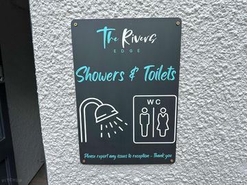 Communal wc and showers kept very clean and ready to use
