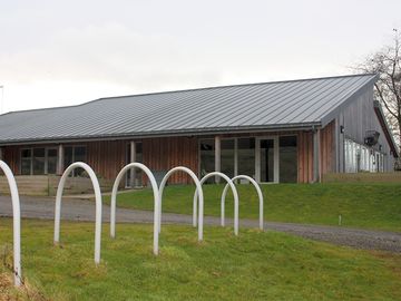 Outside the main building