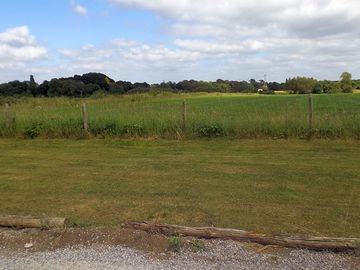 Open view across fields