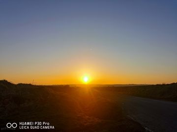 Sunset at halgabron