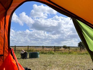 View from tent