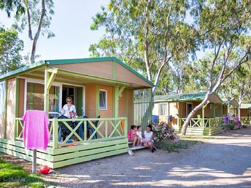 Bungalows in a row