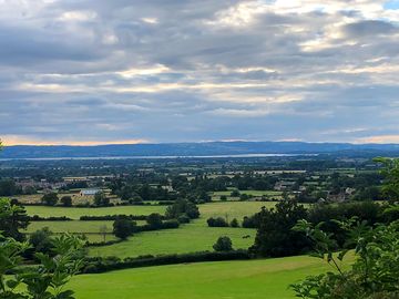A view to the west over the river
