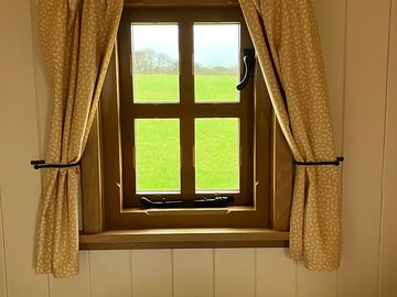 View from the bed