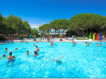 Large swimming pool
