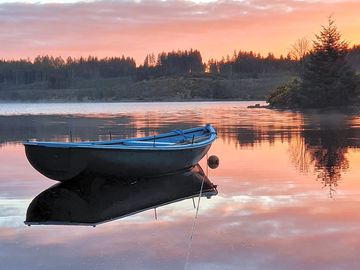 Sunset at the lake
