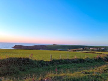 Sea view from the campsite