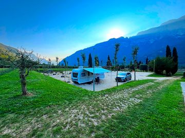 Caravan pitch