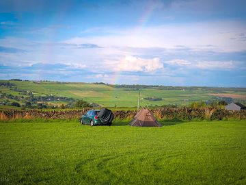 Campsite with a view