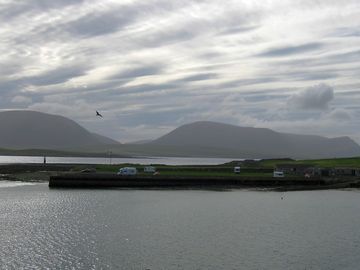 View from campsite