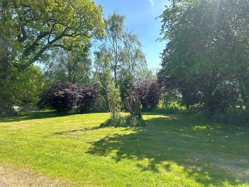 An area to relax at high onn holiday park site