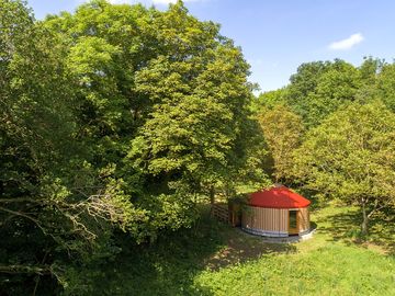 Yurt in a secluded spot