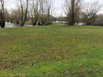 Plenty of spots around the family lake to pitch up