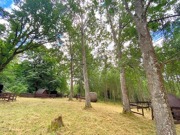 Camping pod site