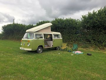 Camping in a classic