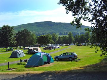 Camping at blair castle caravan park