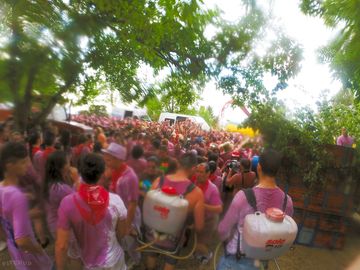 Wine fight