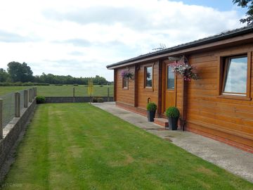 Back entrance of the lodge into the utility room