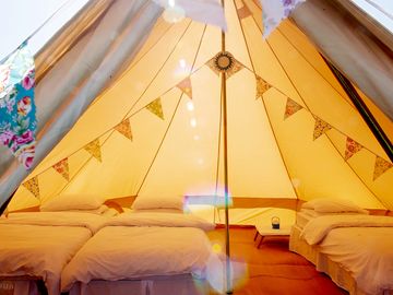 Tents with proper beds