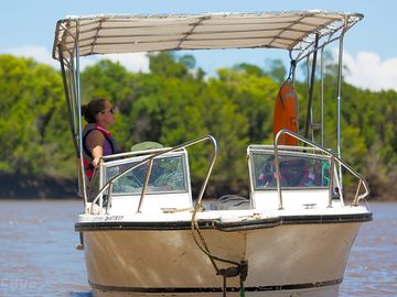 Boat excursion in saadani national park